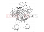 SUZUKI GSX1100E X (1999) 5 - CRANKCASE COVER