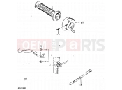 SUZUKI GSX1100E X (1999) 74 - RIGHT HANDLE SWITCH