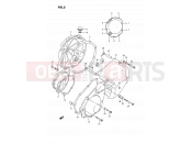 SUZUKI GSX1100G M (1991) (E02) 5 - CRANKCASE COVER