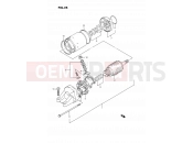 SUZUKI GSX1100G N (1992) (E02) 25 - STARTING MOTOR