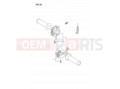 SUZUKI GSX1100G N (1992) (E02) 36 - HANDLE SWITCH