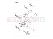 SUZUKI GSX1100G N (1992) (E02) 57 - REAR SWINGING ARM