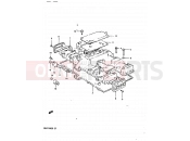 SUZUKI GSX1100X D (1983) 2 - CYLINDER HEAD COVER (MODEL D)