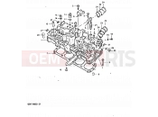 SUZUKI GSX1100X D (1983) 3 - CYLINDER HEAD