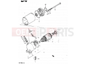 SUZUKI GSX1100X D (1983) 26 - STARTING MOTOR (GSX1100ESD)