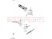 SUZUKI GSX1100X D (1983) 76 - RIGHT HANDLE SWITCH (MODEL D)