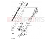 SUZUKI GSX1100X D (1983) 63 - FRONT DAMPER (GSX1100ED/EXD)