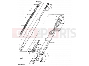 SUZUKI GSX1100X D (1983) 64 - FRONT DAMPER (GSX1100ESD)