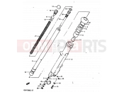 SUZUKI GSX1100X D (1983) 65 - FRONT FORK (GSX1100Z/D/XD)