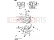 SUZUKI GSX1250FA L0 (2010) Bandit (E03,E28,E33) 5 - CRANKCASE