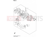 SUZUKI GSX1250FA L0 (2010) Bandit (E03,E28,E33) 13 - THROTTLE BODY