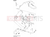 SUZUKI GSX1250FA L0 (2010) Bandit (E03,E28,E33) 40 - EVAP SYSTEM (E33)