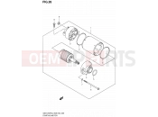 SUZUKI GSX1250FA L0 (2010) Bandit (E03,E28,E33) 26 - STARTING MOTOR