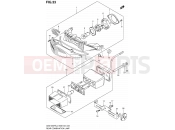 SUZUKI GSX1250FA L0 (2010) Bandit (E03,E28,E33) 33 - REAR COMBINATION LAMP