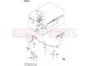 SUZUKI GSX1250FA L0 (2010) Bandit (E03,E28,E33) 60 - CLUTCH MASTER CYLINDER