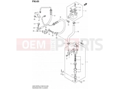 SUZUKI GSX1250FA L0 (2010) Bandit (E03,E28,E33) 65 - REAR MASTER CYLINDER