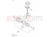 SUZUKI GSX1250FA L1 (2011) Bandit (E21) 8 - CRANKSHAFT