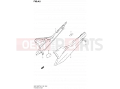 SUZUKI GSX1250FA L1 (2011) Bandit (E21) 43 - FRAME COVER
