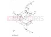 SUZUKI GSX1250FA L1 (2011) Bandit (E21) 64 - REAR SWINGING ARM