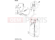 SUZUKI GSX1250FA L1 (2011) Bandit (E21) 68 - REAR MASTER CYLINDER