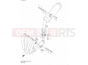 SUZUKI GSX1250FA L1 (2011) Bandit (E24) 16 - MUFFLER
