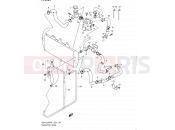 SUZUKI GSX1250FA L1 (2011) Bandit (E24) 21 - RADIATOR HOSE