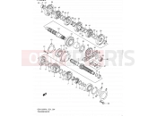 SUZUKI GSX1250FA L1 (2011) Bandit (E24) 24 - TRANSMISSION