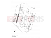 SUZUKI GSX1250FA L1 (2011) Bandit (E24) 56 - FRONT DAMPER