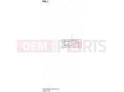 SUZUKI GSX1250FA L2 (2012) Bandit (E03,E28,E33) 1 - GASKET SET