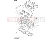 SUZUKI GSX1250FA L2 (2012) Bandit (E03,E28,E33) 3 - CYLINDER HEAD