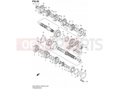 SUZUKI GSX1250FA L2 (2012) Bandit (E03,E28,E33) 26 - TRANSMISSION