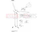 SUZUKI GSX1250FA L2 (2012) Bandit (E03,E28,E33) 50 - HANDLEBAR