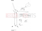 SUZUKI GSX1250FA L2 (2012) Bandit (E21) 46 - HANDLEBAR