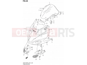 SUZUKI GSX1250FA L2 (2012) Bandit (E21) 49 - COWLING BODY