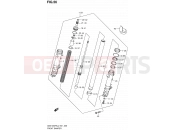 SUZUKI GSX1250FA L2 (2012) Bandit (E21) 56 - FRONT DAMPER