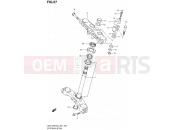 SUZUKI GSX1250FA L2 (2012) Bandit (E21) 57 - STEERING STEM