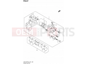 SUZUKI GSX1250FA L2 (2012) Bandit (E21) 67 - REAR CALIPER