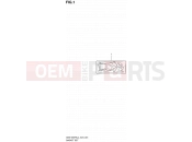 SUZUKI GSX1250FA L4 (2014) Bandit (E24) 1 - GASKET SET