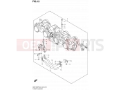 SUZUKI GSX1250FA L4 (2014) Bandit (E24) 13 - THROTTLE BODY