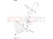 SUZUKI GSX1250FA L4 (2014) Bandit (E24) 16 - MUFFLER