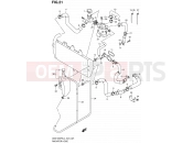 SUZUKI GSX1250FA L4 (2014) Bandit (E24) 21 - RADIATOR HOSE