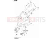 SUZUKI GSX1250FA L4 (2014) Bandit (E24) 46 - COWLING BODY