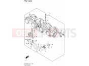 SUZUKI GSX1250FA L5 (2015) Bandit (E21) 140A - THROTTLE BODY