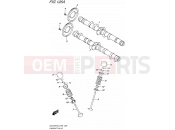 SUZUKI GSX1250FA L5 (2015) Bandit (E99) 126A - CAMSHAFT/VALVE
