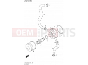 SUZUKI GSX1250FA L5 (2015) Bandit (E99) 178A - OIL COOLER