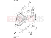 SUZUKI GSX1250FA L5 (2015) Bandit (E99) 333B - HEADLAMP (W/REFLECTOR)
