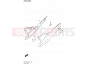 SUZUKI GSX1250FA L5 (2015) Bandit (E99) 445A - FRAME COVER