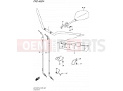 SUZUKI GSX1250FA L5 (2015) Bandit (E99) 462A - HANDLEBAR