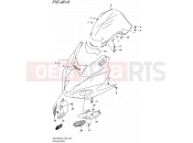 SUZUKI GSX1250FA L5 (2015) Bandit (E99) 481A - COWLING BODY