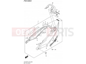 SUZUKI GSX1250FA L5 (2015) Bandit (E99) 506A - SEAT TAIL COVER